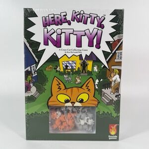 Here Kitty Kitty Board Game by Fireside Games | Family Cat Card Game Ages 8+